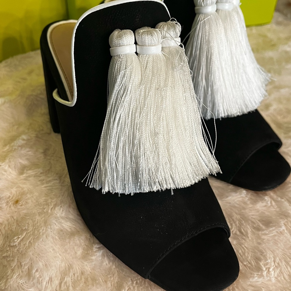 Sz8 Gianni Binni Chunky Heel - Mule